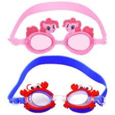 kids mirrored swim goggles 2pcs