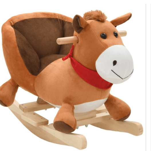 rocking animal horse with backrest rocking animal horse with backrest
