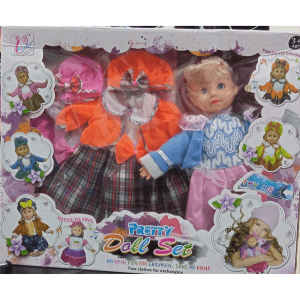 pretty doll set.