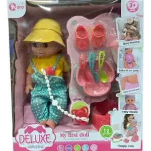 deluxe my first doll.
