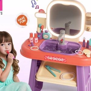 funny dresser. little beautician.
