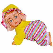 crawling baby